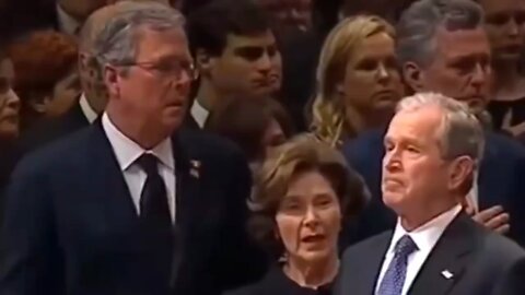 Watch Jeb, his wife, and George’s faces after they were handed something by SS.