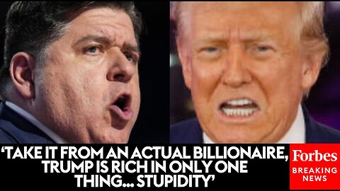 JUST IN: Illinois Governor JB Pritzker Fires Shots At Donald Trump Over Economic Woes