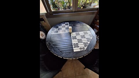 Mud Cloth Table