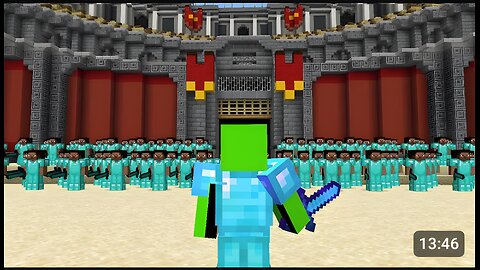 Mr. Beast organised Minecraft's best PVP player vs 100 PVP player