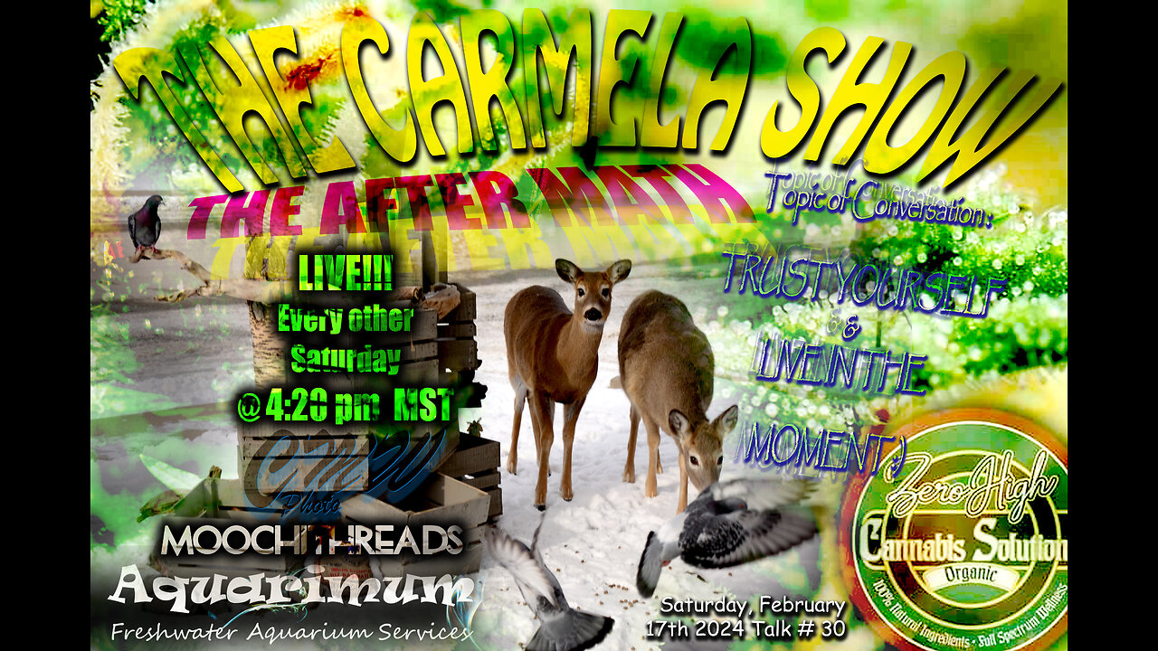 CBC -The AFTERMATH Talk# 30 The Carmela Show "Trust You and Living in the Moment"