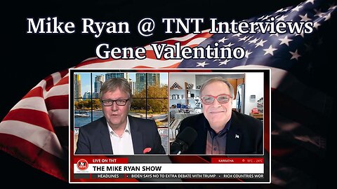 Mike Ryan @ TNT Interviews Gene Valentino ~