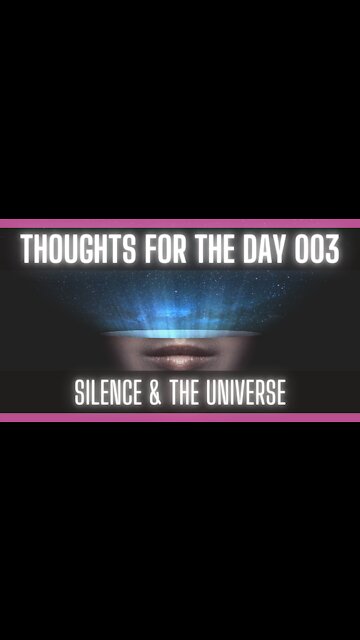 Thoughts For The Day 003: [Lao Tzu Quotes on Life] [Positive Quotes]