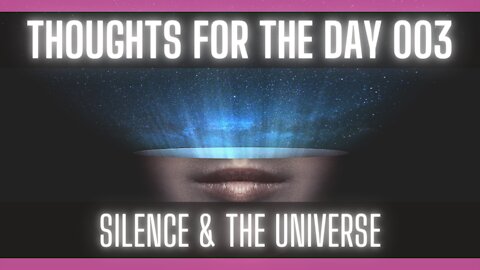 Thoughts For The Day 003: [Lao Tzu Quotes on Life] [Positive Quotes]