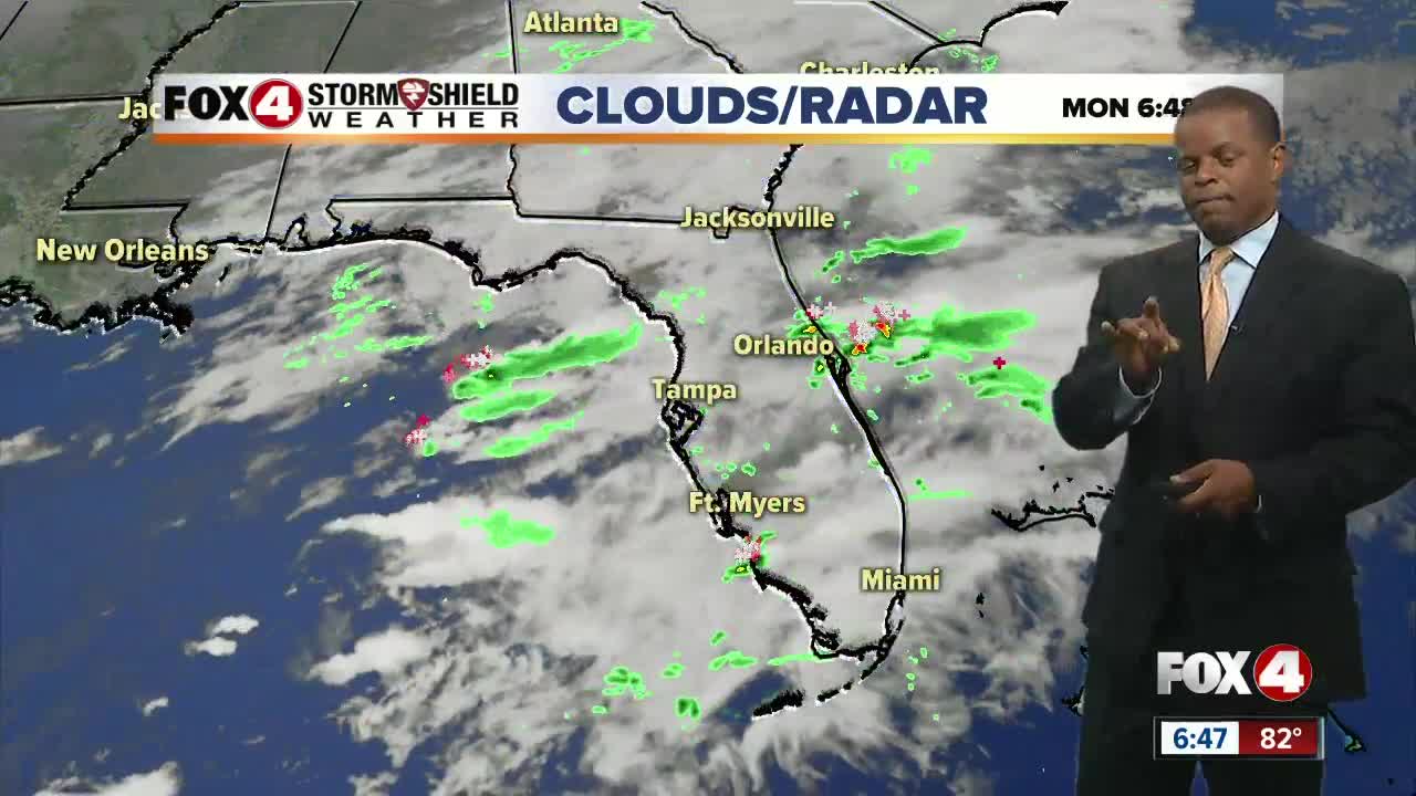 Monday 6PM Forecast