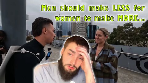 Men should make LESS so women can make MORE?!?!