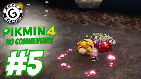 Pikmin 4 No Commentary - Part 5 - Exploration Day 4 and Hectic Hollows