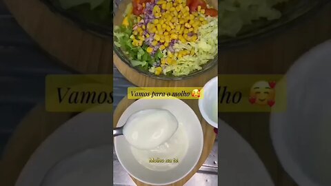 Uma deliciosa salada