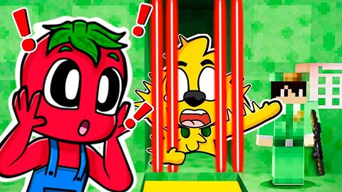 Minecraft moments,, Slime escape!! Trolling the prison, funny!