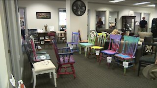 Artful Chairs in Downtown Appleton