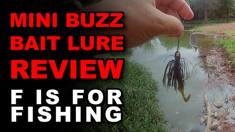 Mini Buzz Bait Lure Review