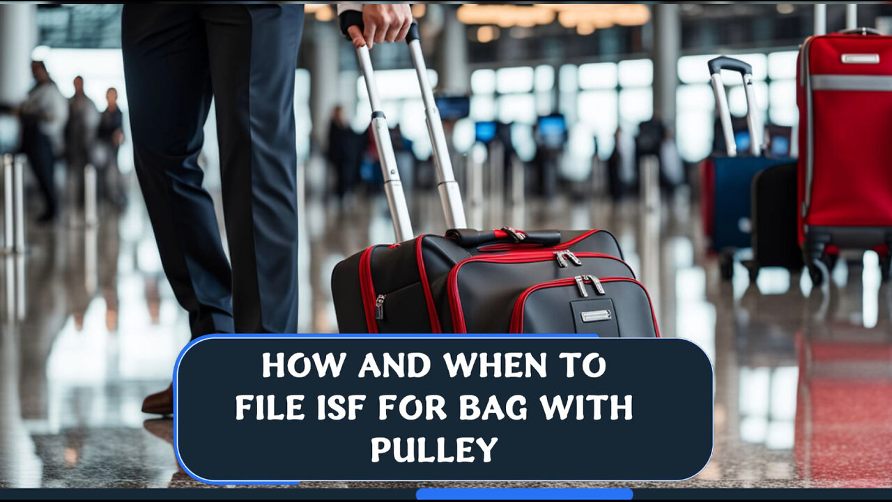 Title: Navigating ISF Requirements: Filing for a Bag with a Pulley Made Easy