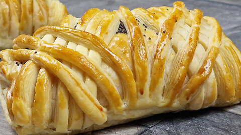 Puff pastry is always a good choice