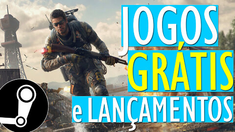 NOVOS JOGOS GRÁTIS no PC (4 JOGOS na Steam) e LANÇAMENTOS da SEMANA!