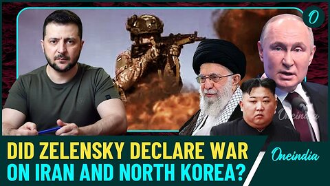 Shocking: Zelensky Declares War Against Iran, N Korea | Ukraine at War With All Putin Allies|Details