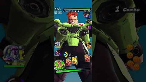Dragon Ball Legends - Sparking Android #16 Hell Flash Special Move Gameplay (DBL05-06S)