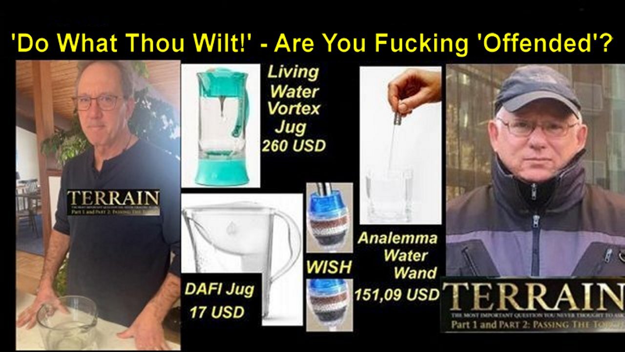 Kim Osbøl's & Dr Tom Cowan's Water Filtering & Vortex Structuring Routine! [09.03.2023]