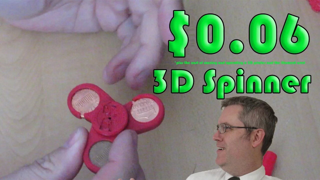 More 3D printed fidget spinner experiments