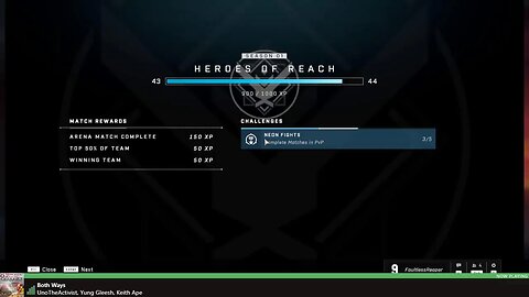 Halo time and chill