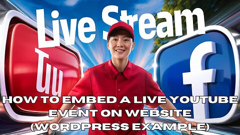 How to Embed YouTube Live Stream on Facebook & LinkedIn (EASY Tutorial)
