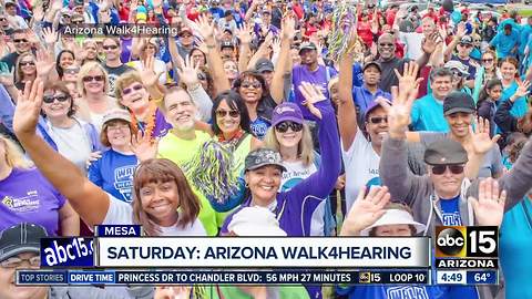 Arizona's Walk4Hearing to take place on Saturday