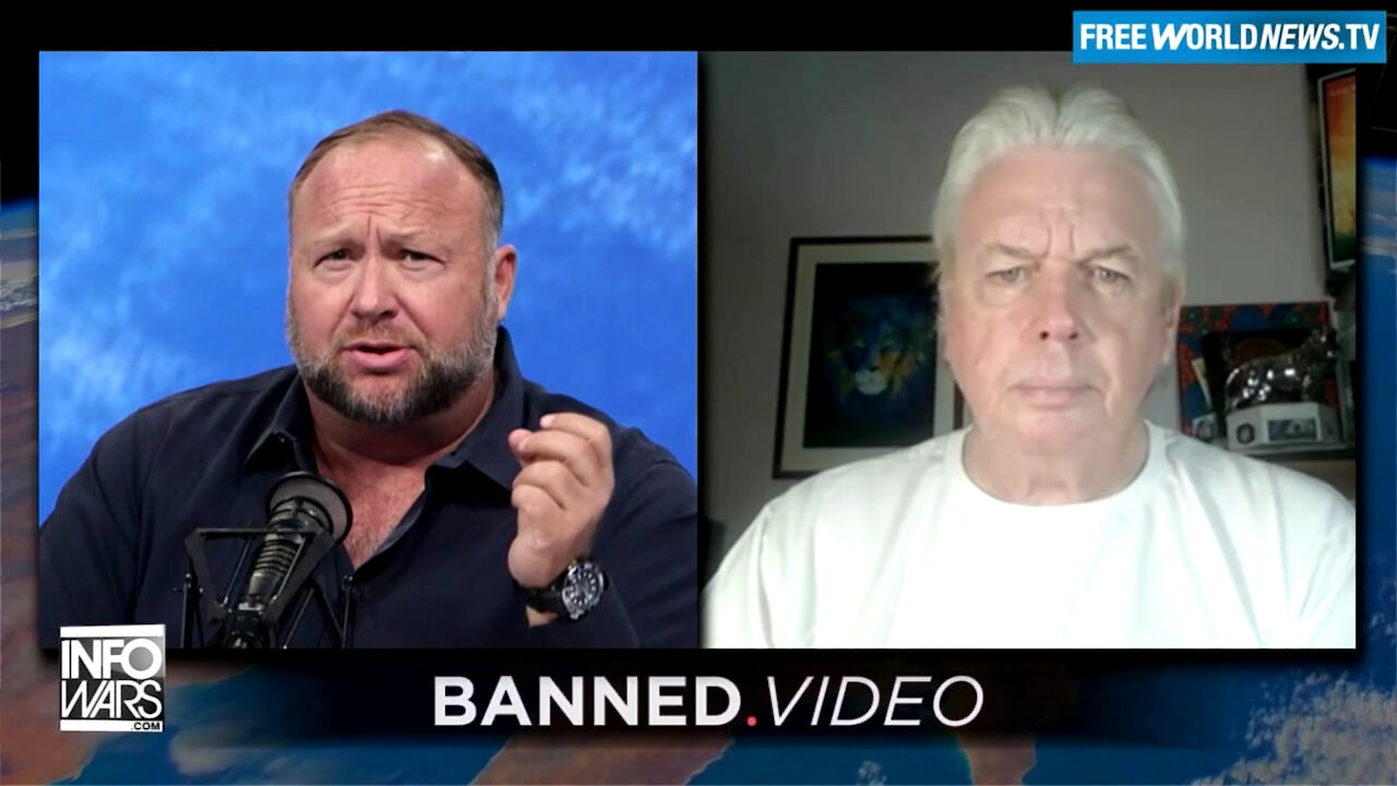 Alex Jones & David Icke 11/22/2021 - COVID 19, The Matrix and the Metaverse