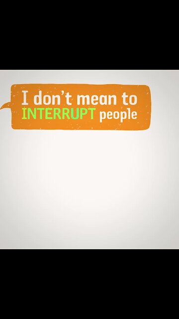 I dont mean to interrupt people [GMG Originals]