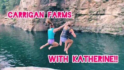 Carrigan Farms with Katherine!!! Vlog!! (Jumps, rope swings, and much more!!) | Gabby’s Gallery