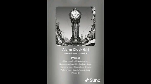 Alarm Clock Girl (save me now)