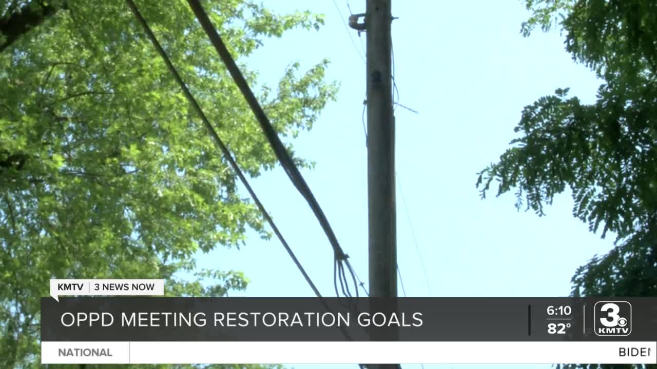 OPPD provides updates on power restoration efforts following storm