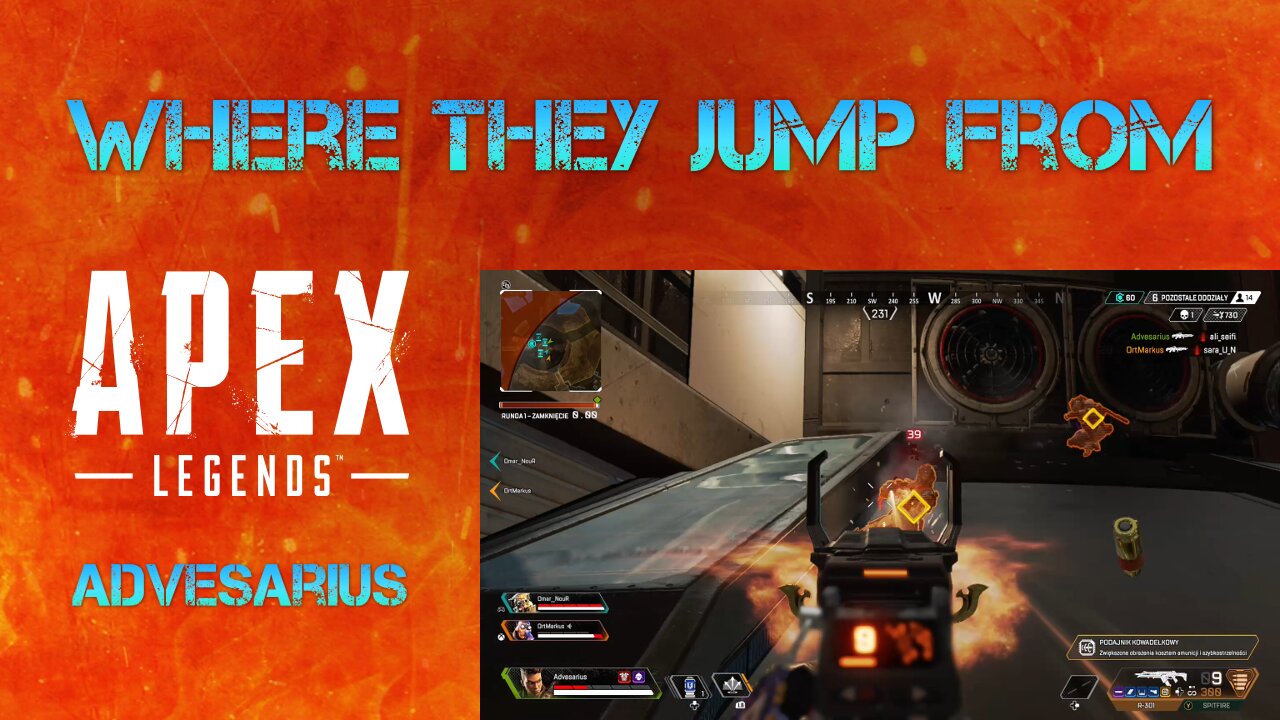 Apex Legends - where they jump from, Bangalore Season 8 Gameplay