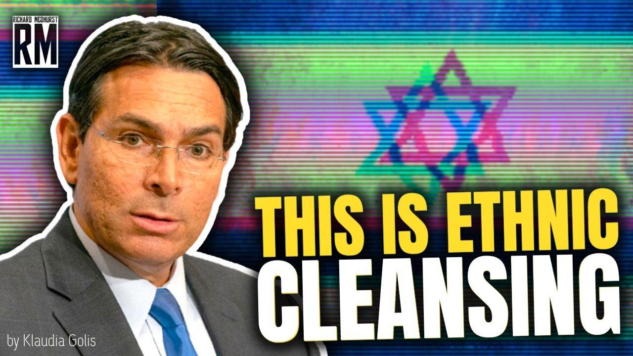 Watch Israeli Ambassador Shamelessly Advocate Ethnic Cleansing of Palestinians in Gaza