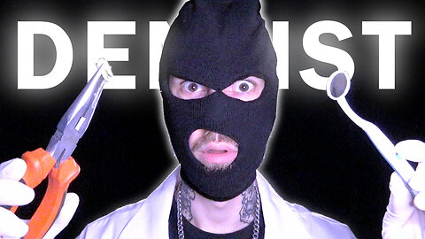 ASMR HOOD DENTIST EXTRACTS YOUR TOOTH