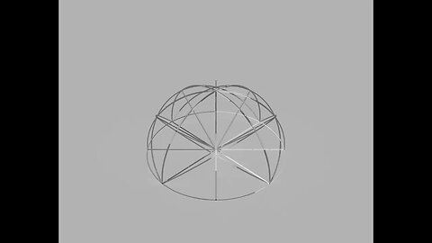 Radial Pole Spherical Dome (Center-Pole Dome Tent)