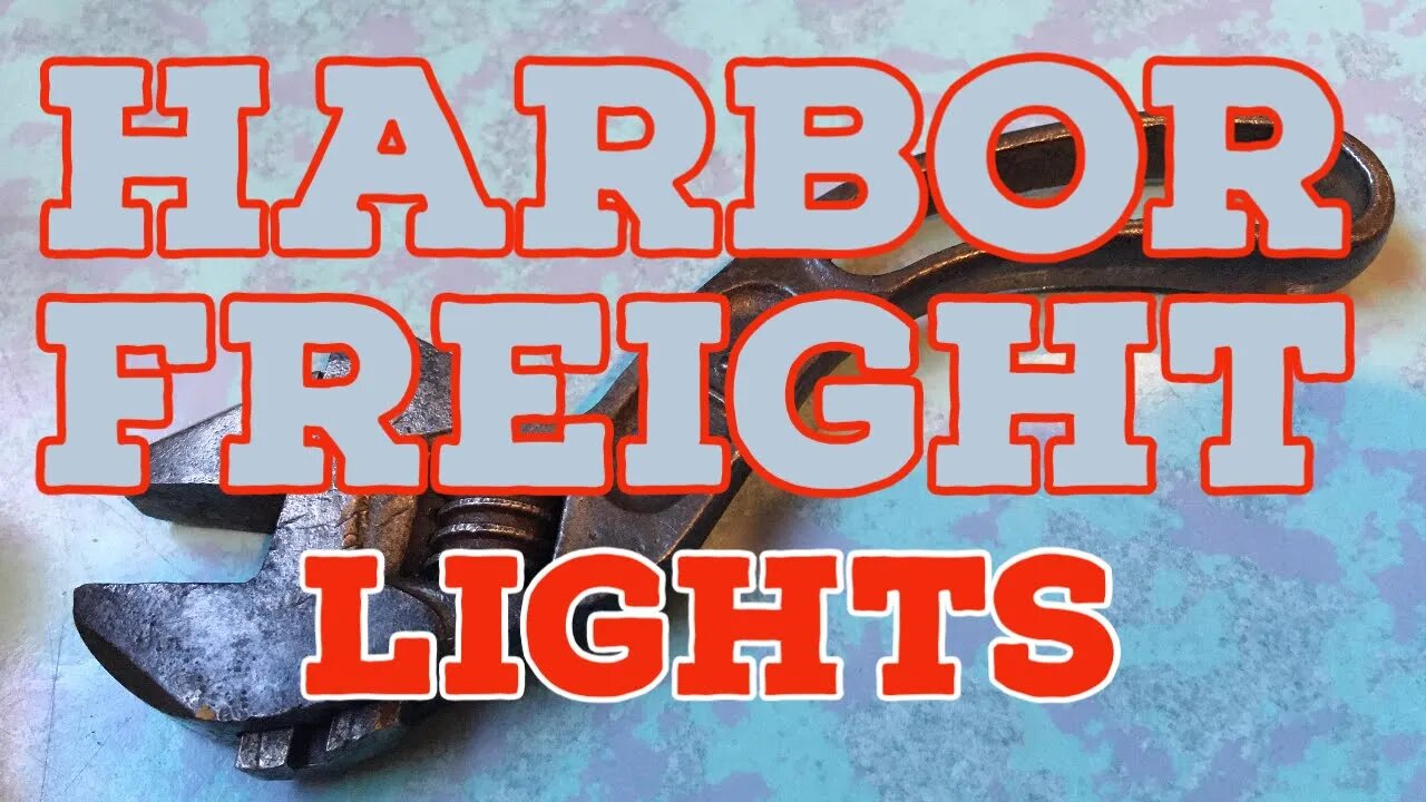 Harbor Freight - LIGHTS, LIGHTS and more Lights - Pretty Good Stuff