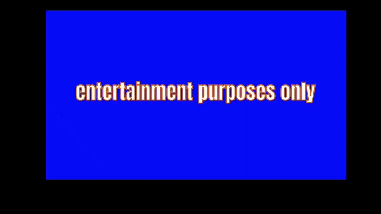 For entertainment purposes only2