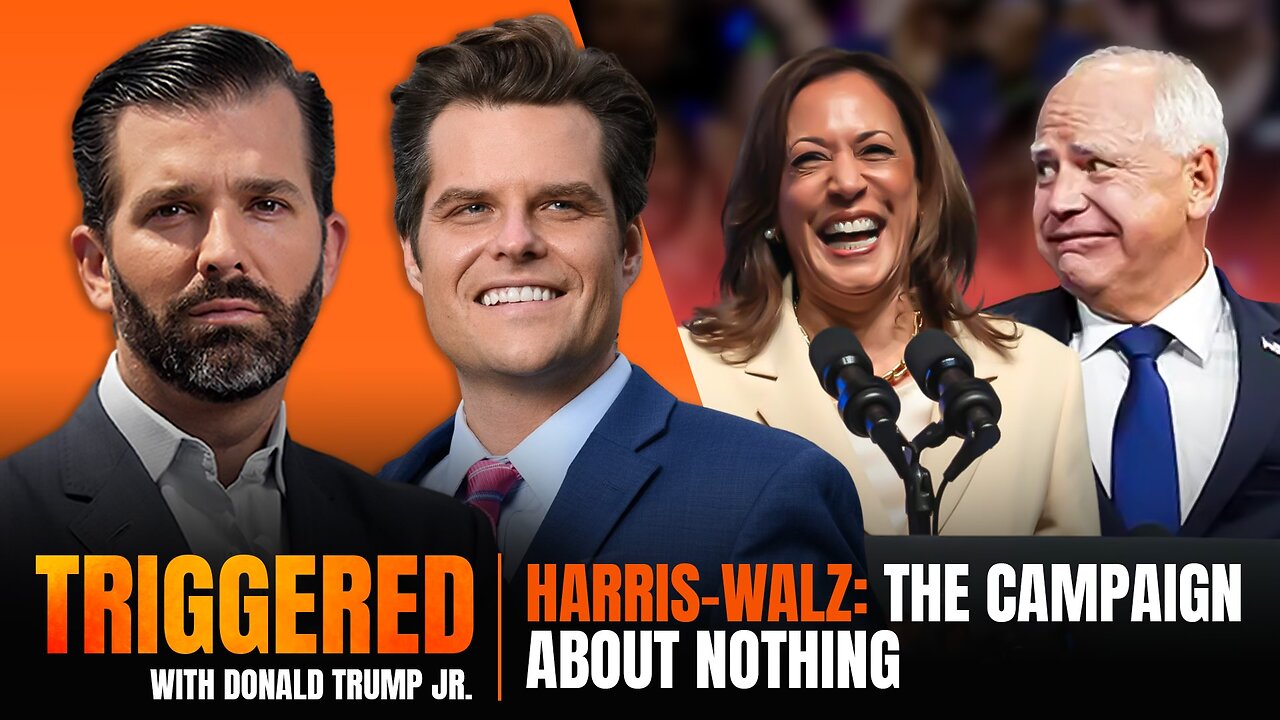 Another Day with Another Walz Scandal, Live with Rep Matt Gaetz | TRIGGERED Ep.165