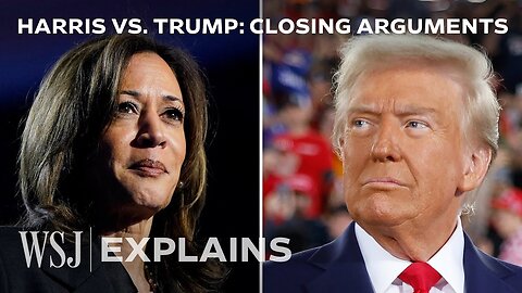 Analyzing Harris’s and Trump’s Closing Arguments | WSJ
