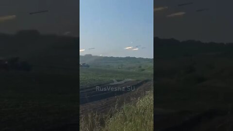 Russian smashes the Armed Forces of Ukraine: New footage of fire support for the assault on Liman