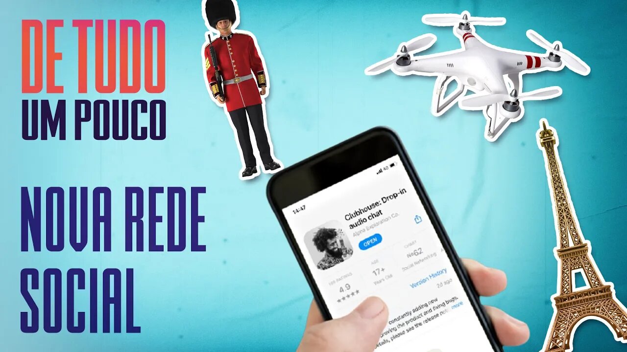 Como FUNCIONA o CLUBHOUSE? | De Tudo Um Pouco