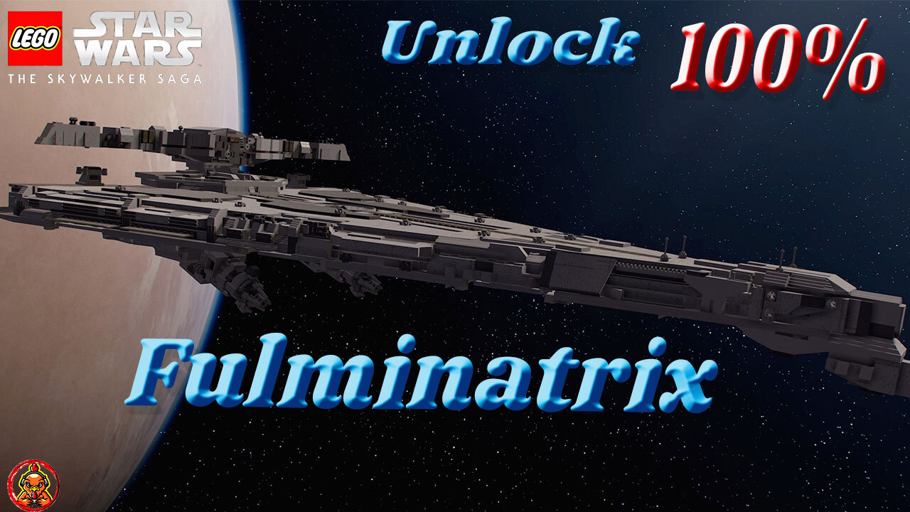 Lego Starwars the Skywalker Saga: How to 100% Fulminatrix, Capital Ship. Get all Kyber Bricks
