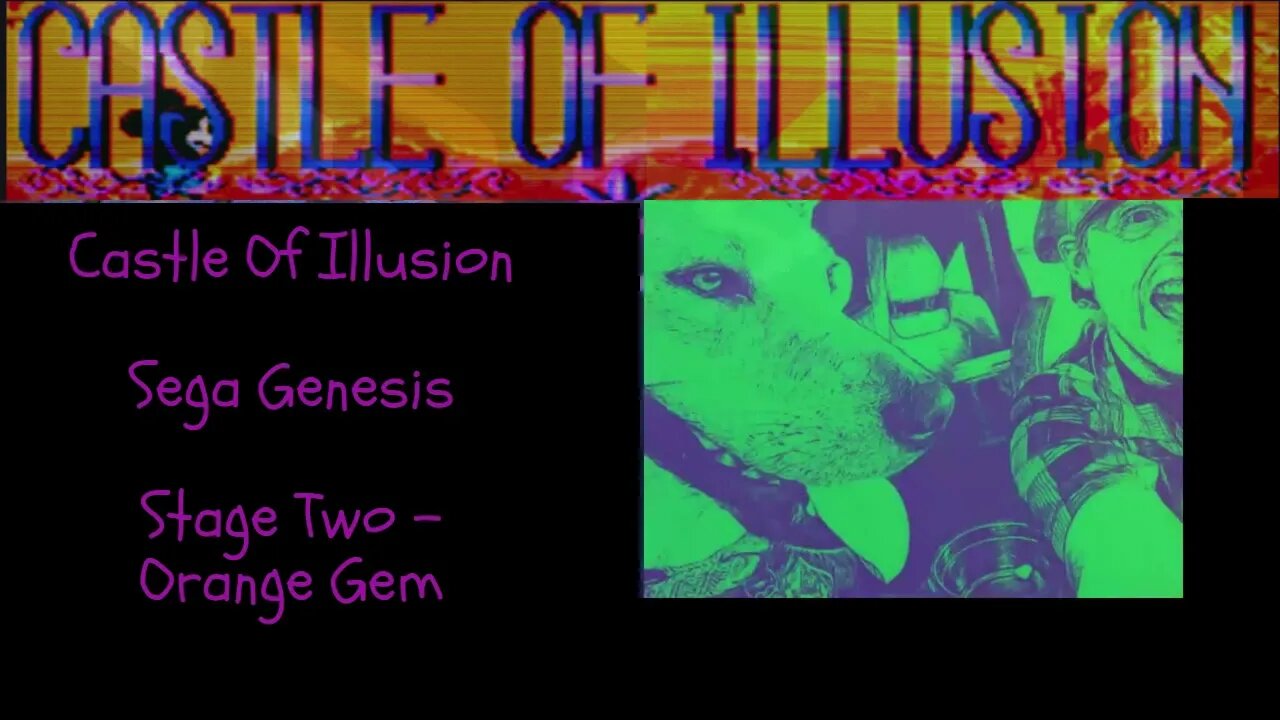 Castle Of Illusion - Sega Genesis Playthroughs- Stage 2: Orange Gem