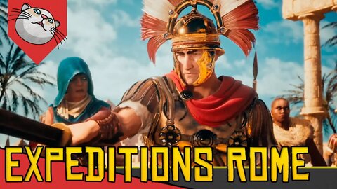 RPG em MUNDO ABERTO em ROMA HISTÓRICA - Expeditions Rome [Conhecendo o Jogo Gameplay Português PTBR]