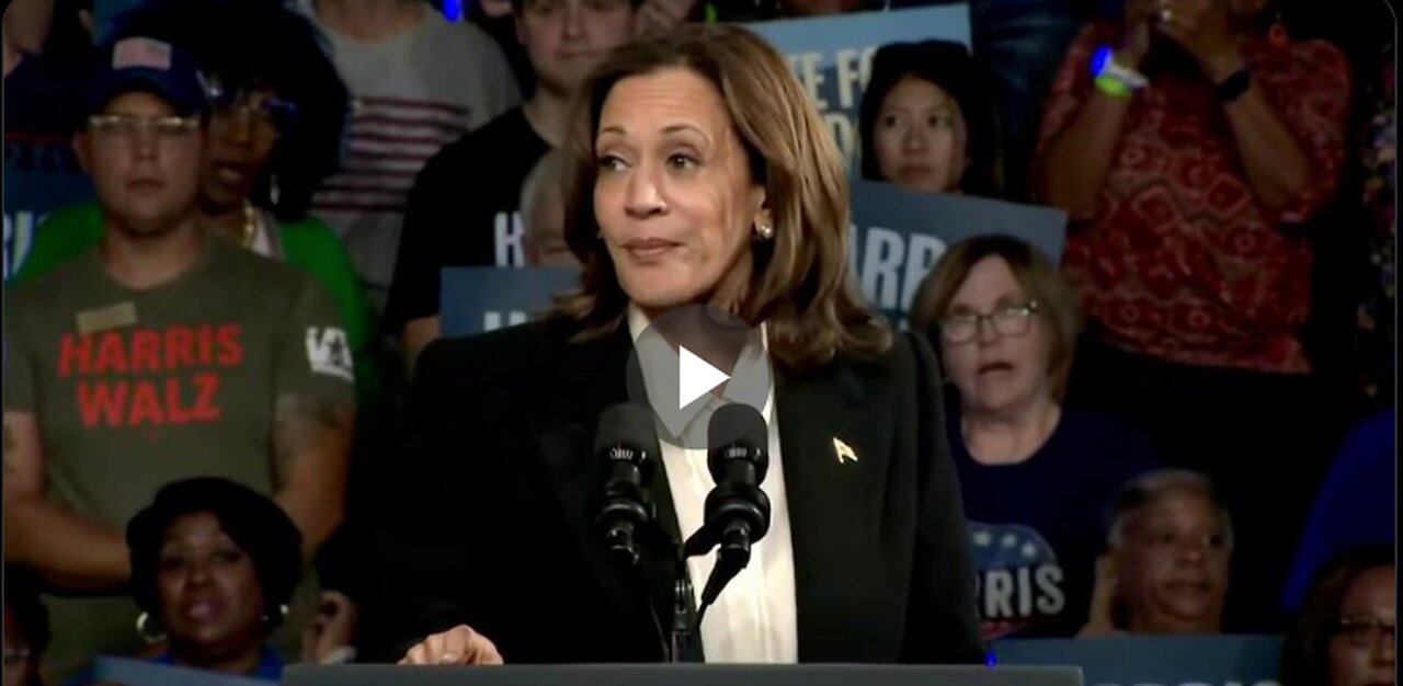 Kamala claims Trump's staff want him to hide away: "Are they afraid that people will see...