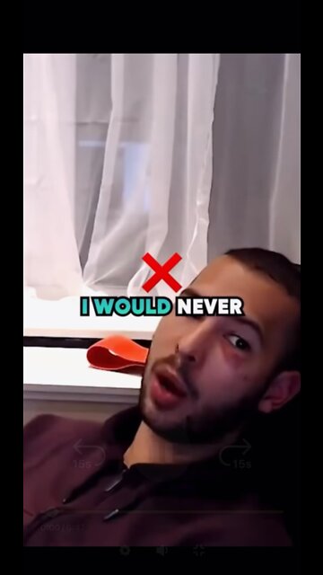 Andrew tate - I would never recommend university