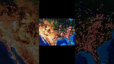 Watching The Magma Flow Across The East For The Past 30 Days . 1 Image Every 24 hours. 10/17/2023