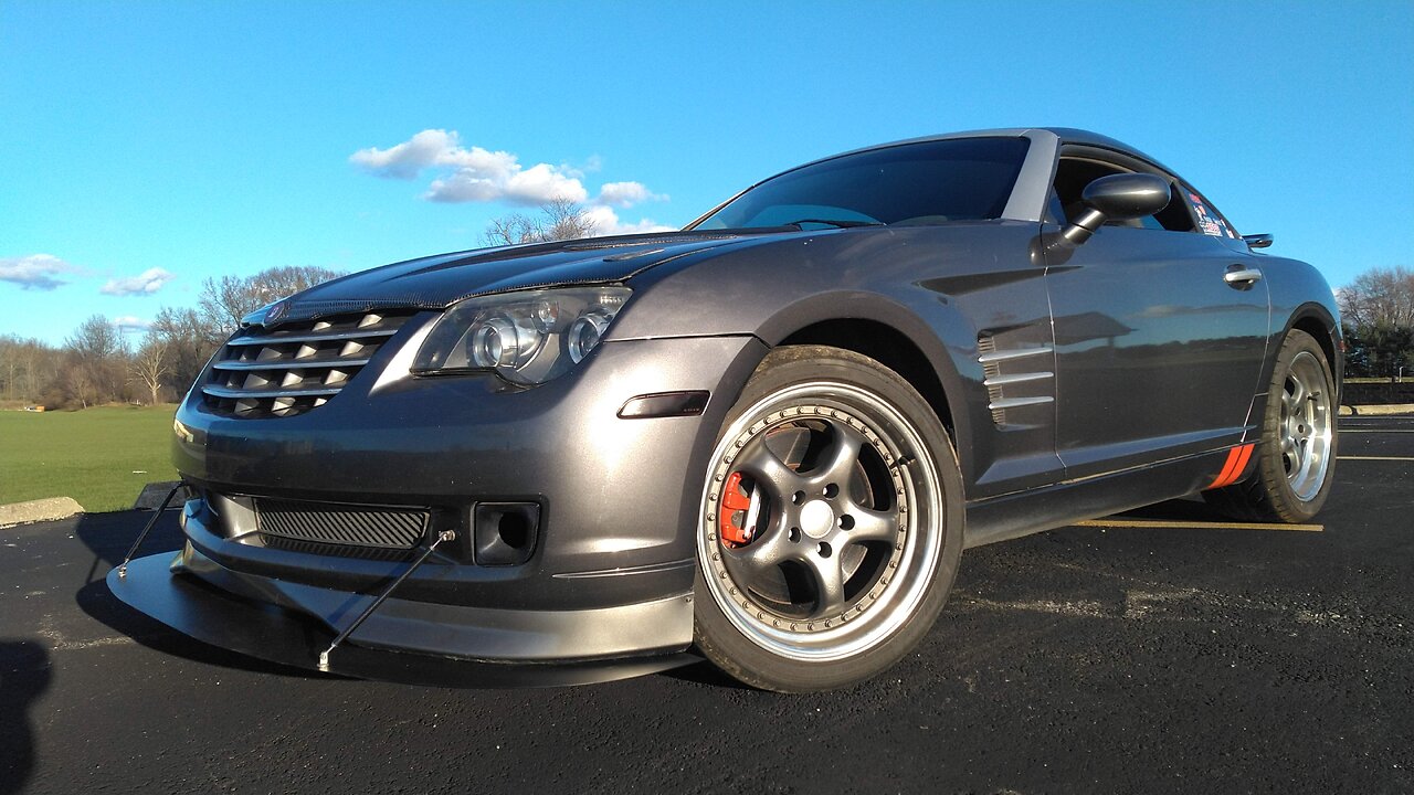 Chrysler Crossfire "Taz" running Autocross
