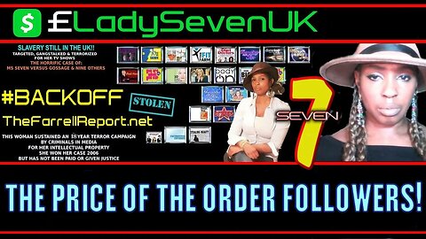 THE PRICE OF THE ORDER FOLLOWERS! | LADY SEVEN LONDON UK