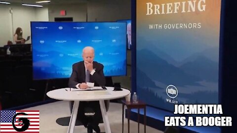 Joementia Eats A Booger
