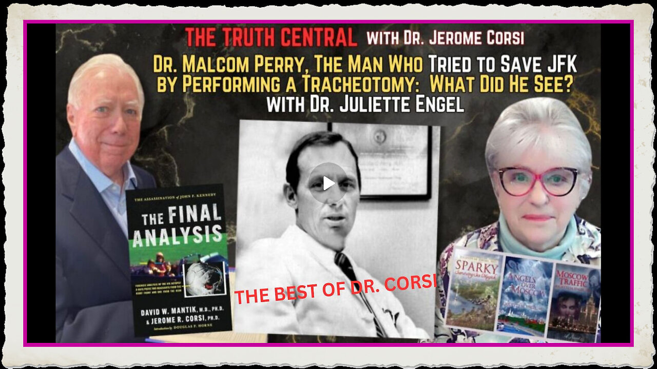 Dr. Malcom Perry, The Man Who Tried to Save JFK by Performing a Tracheotomy What Did He See
